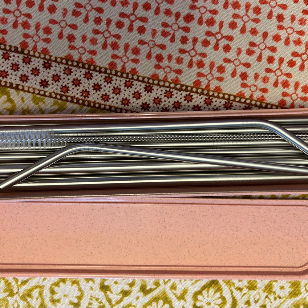 Stainless Steel Straw Set - Picture 2 of 2
